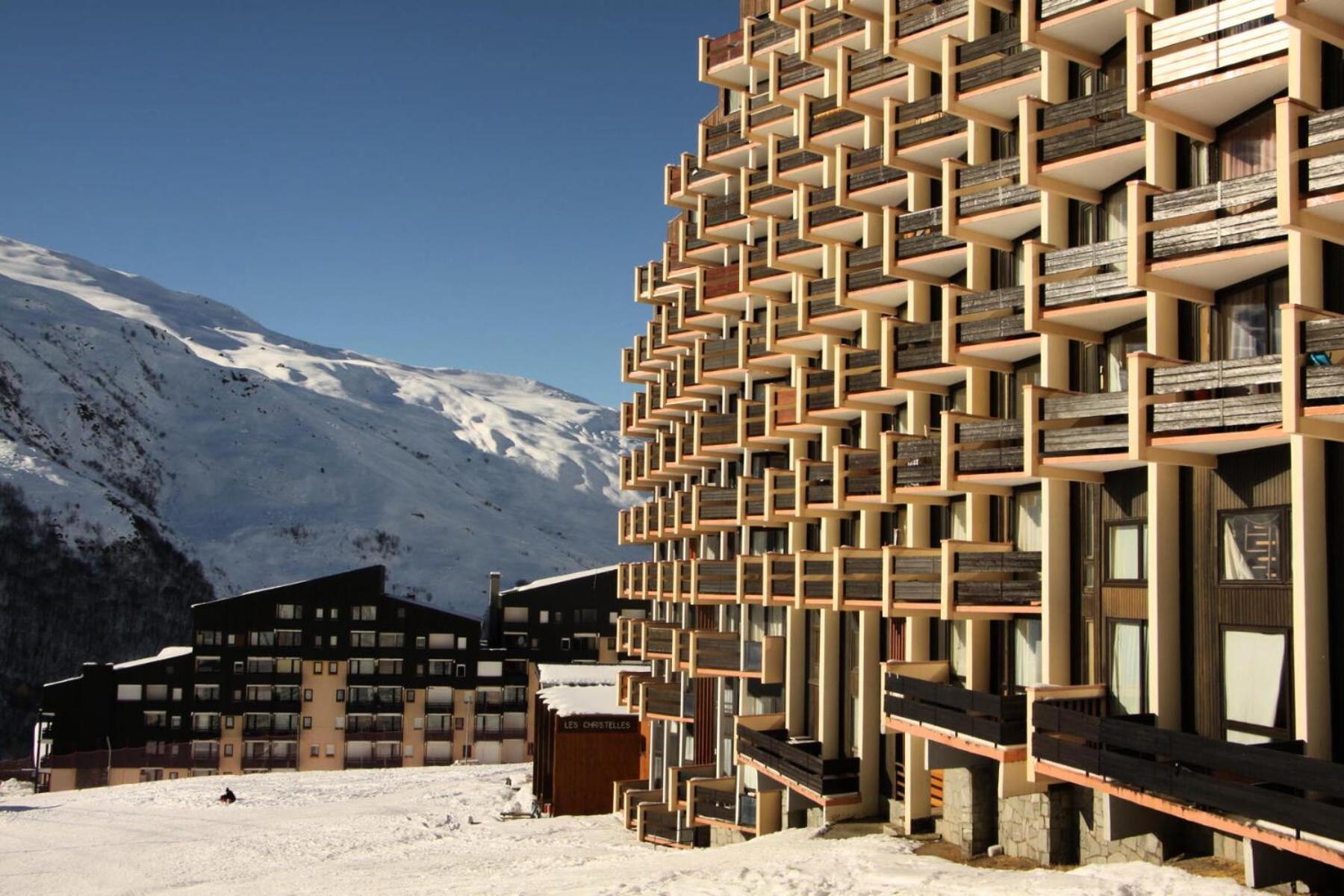 Residence Caron - Studio Moderne Et Lumineux - Depart Et Retour Skis Aux Pieds - Balcon Mae-3314 Saint-Martin-de-Belleville Exteriör bild