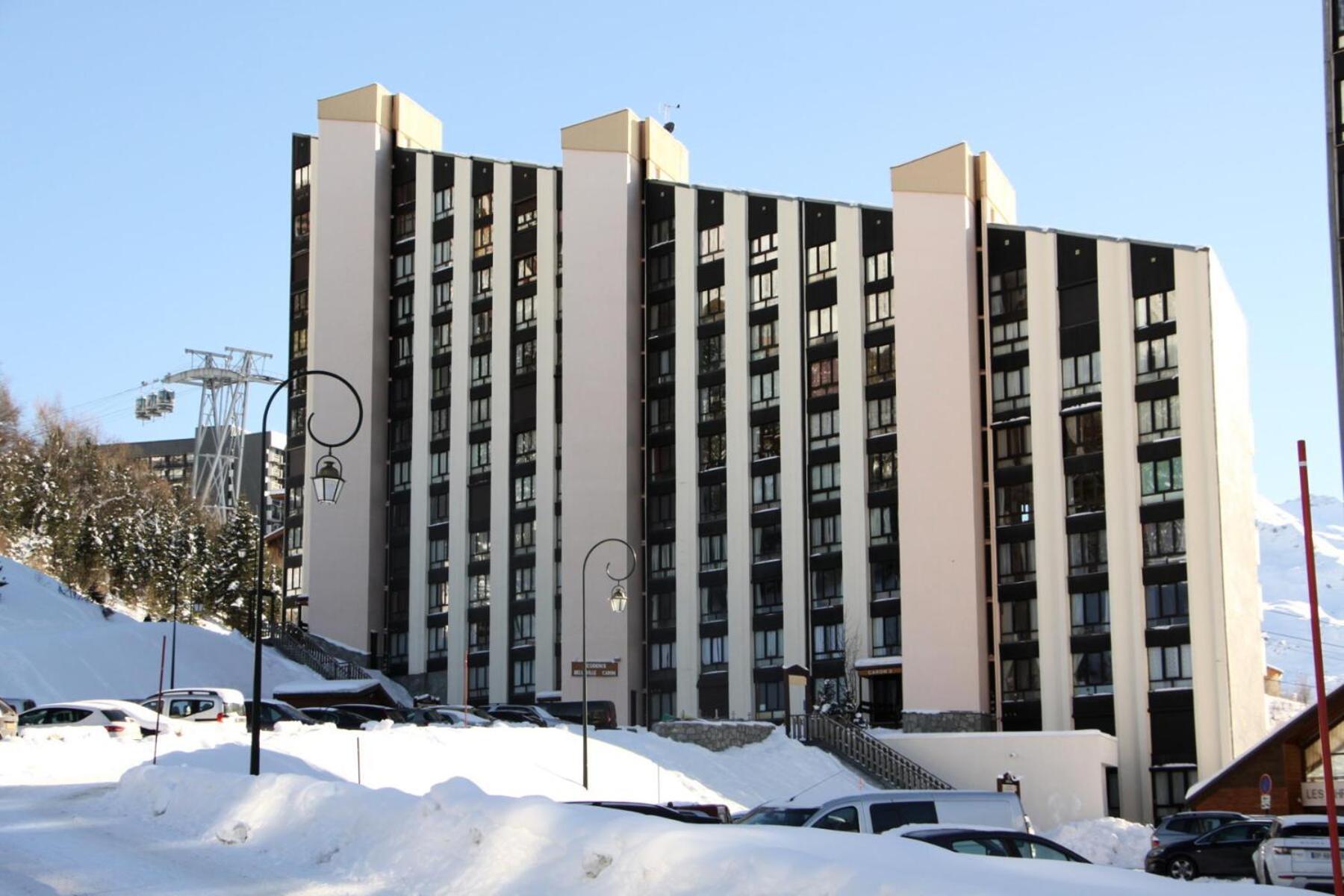 Residence Caron - Studio Moderne Et Lumineux - Depart Et Retour Skis Aux Pieds - Balcon Mae-3314 Saint-Martin-de-Belleville Exteriör bild